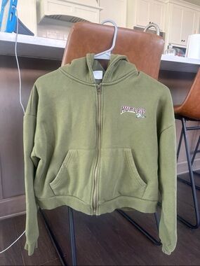 Hurley Hoodie in Olive